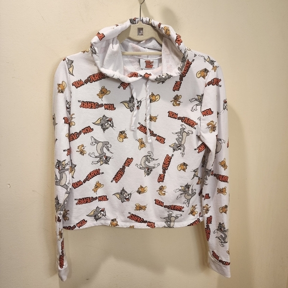 TOM and JERRY hooded sweatshirt size XS - Picture 9 of 11